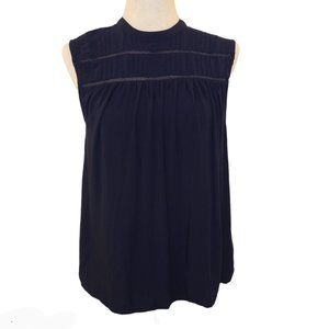 Old Navy Sleeveless Navy Blue Top Size S